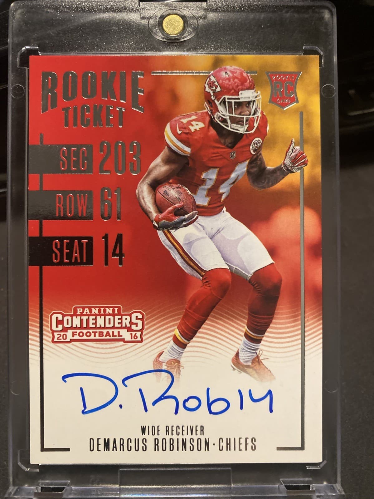 Demarcus Robinson 2016 panini Panini Contenders