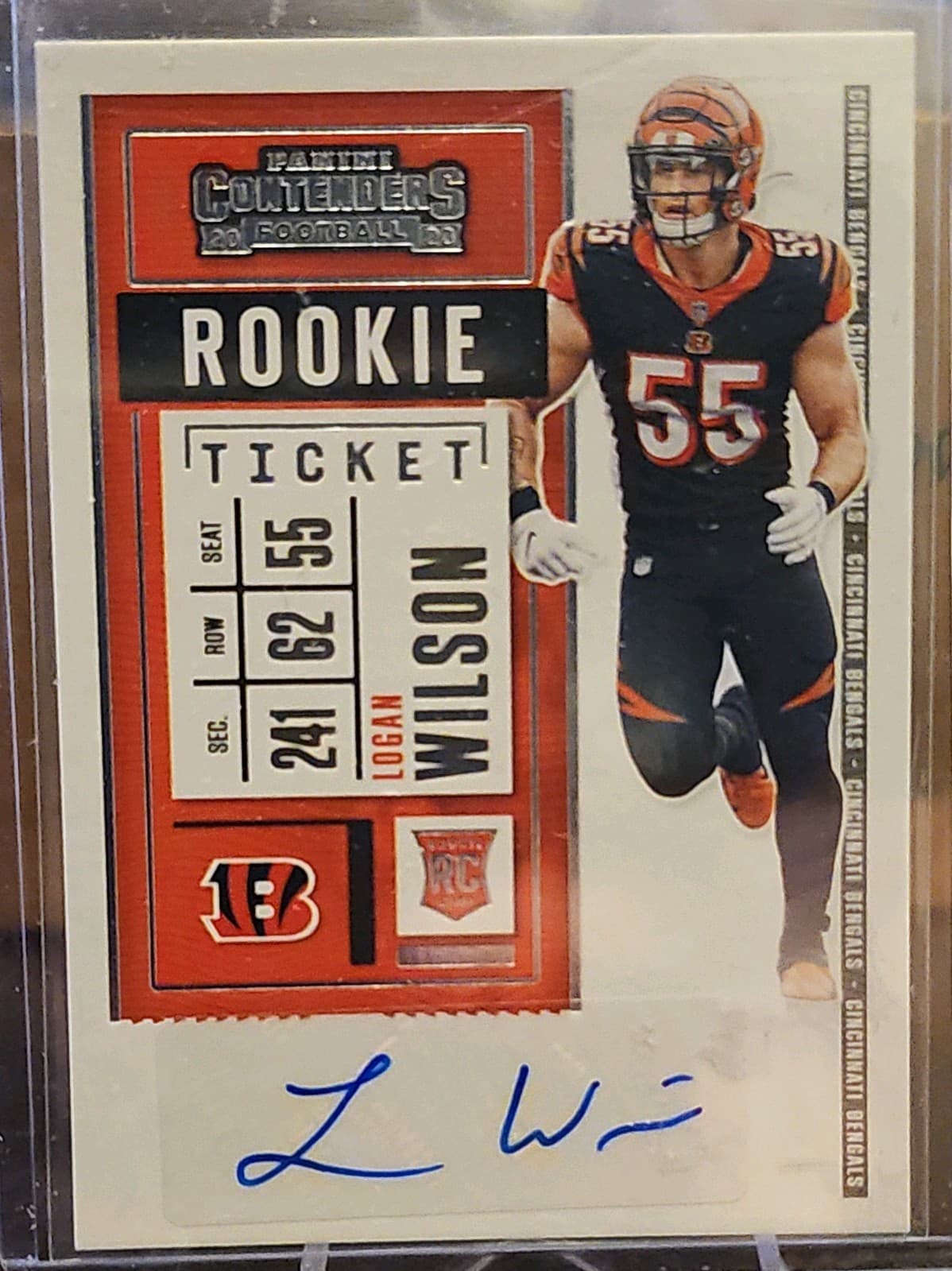 Logan Wilson trading card