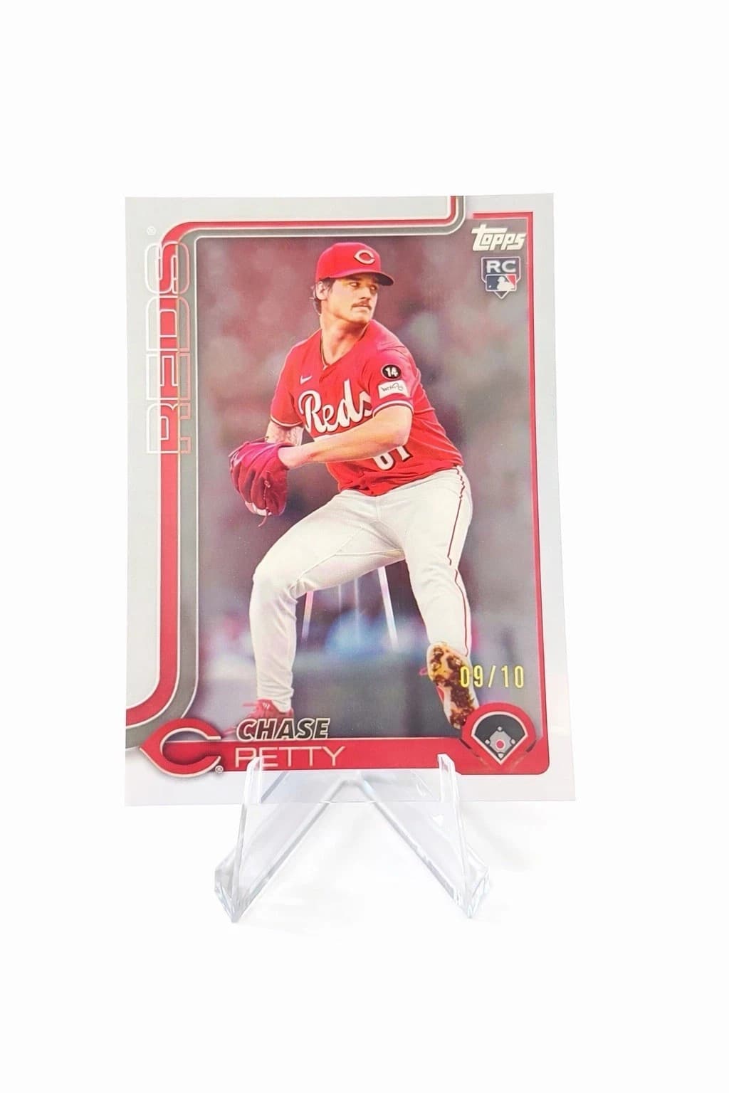 Chase Petty 2025 topps Topps Update Golden Mirror Image Variation