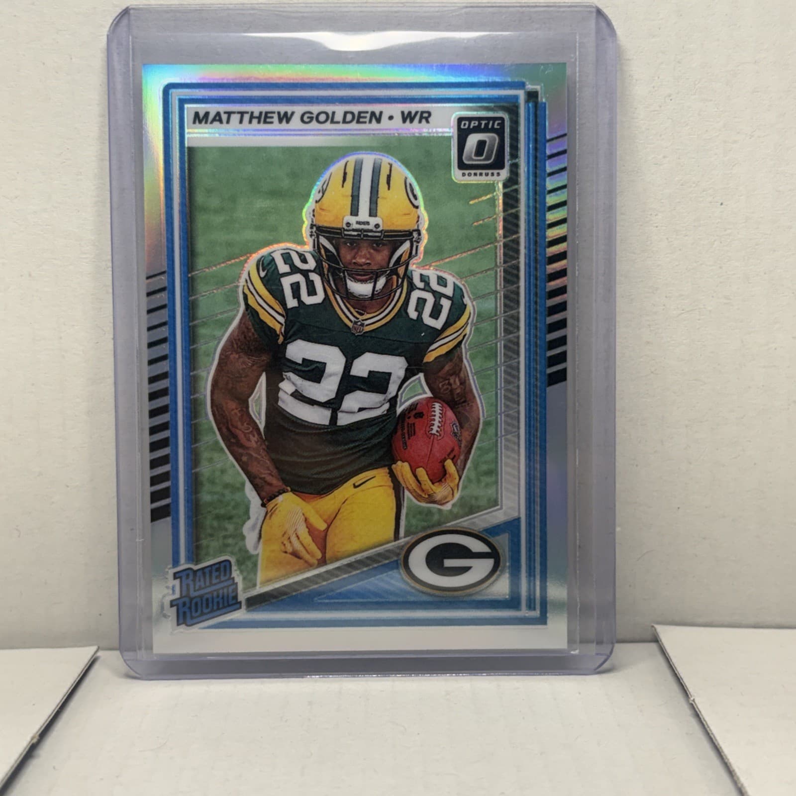 Matthew Golden 2025 panini Donruss Optic Preview - Holo