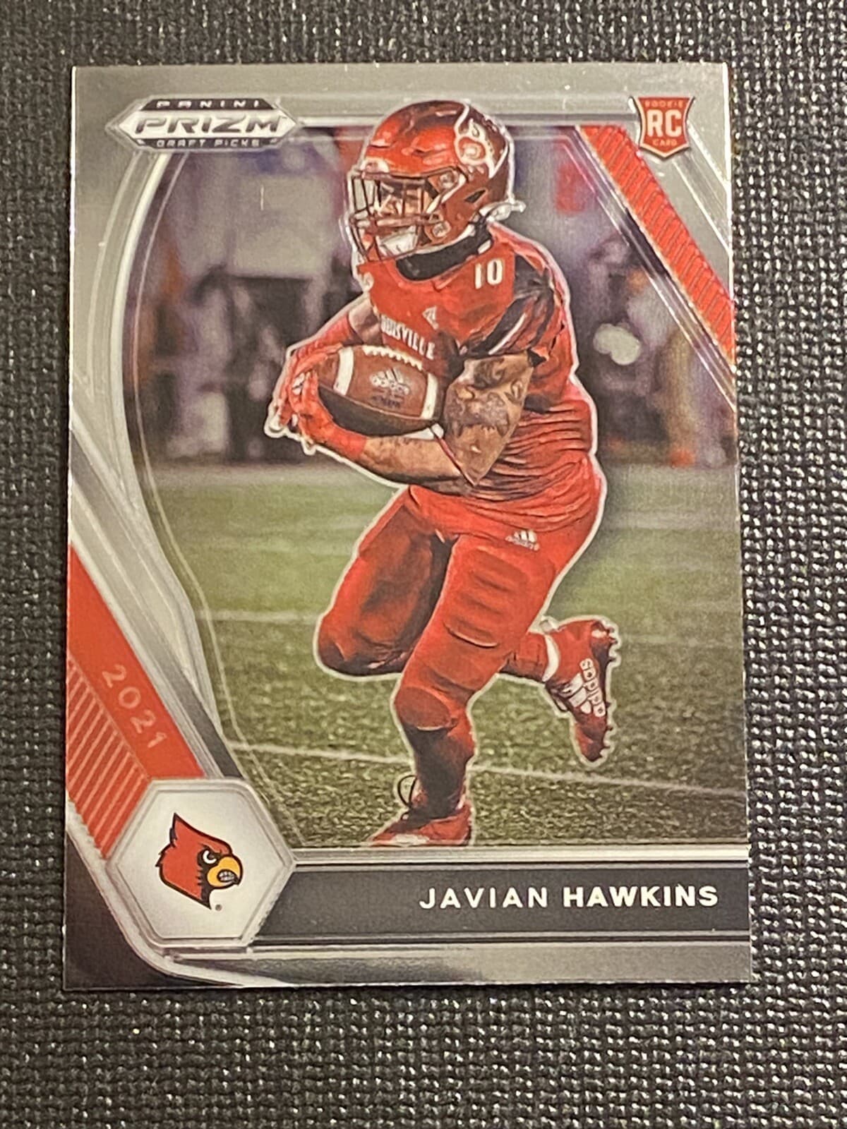 Javian Hawkins trading card