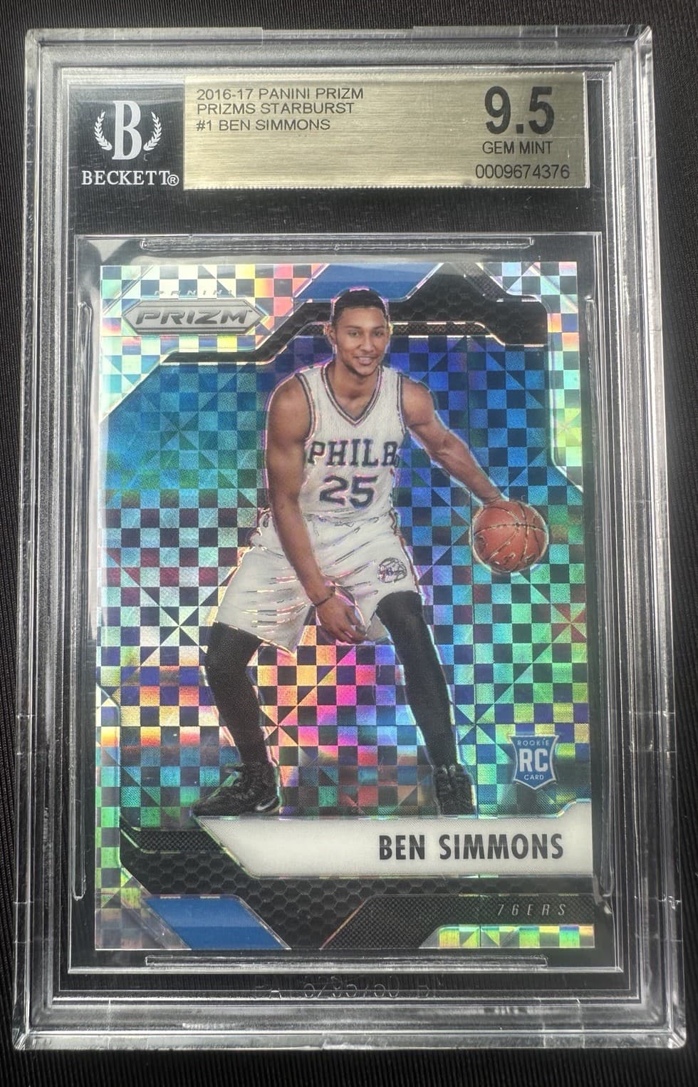 Ben Simmons 2020 panini