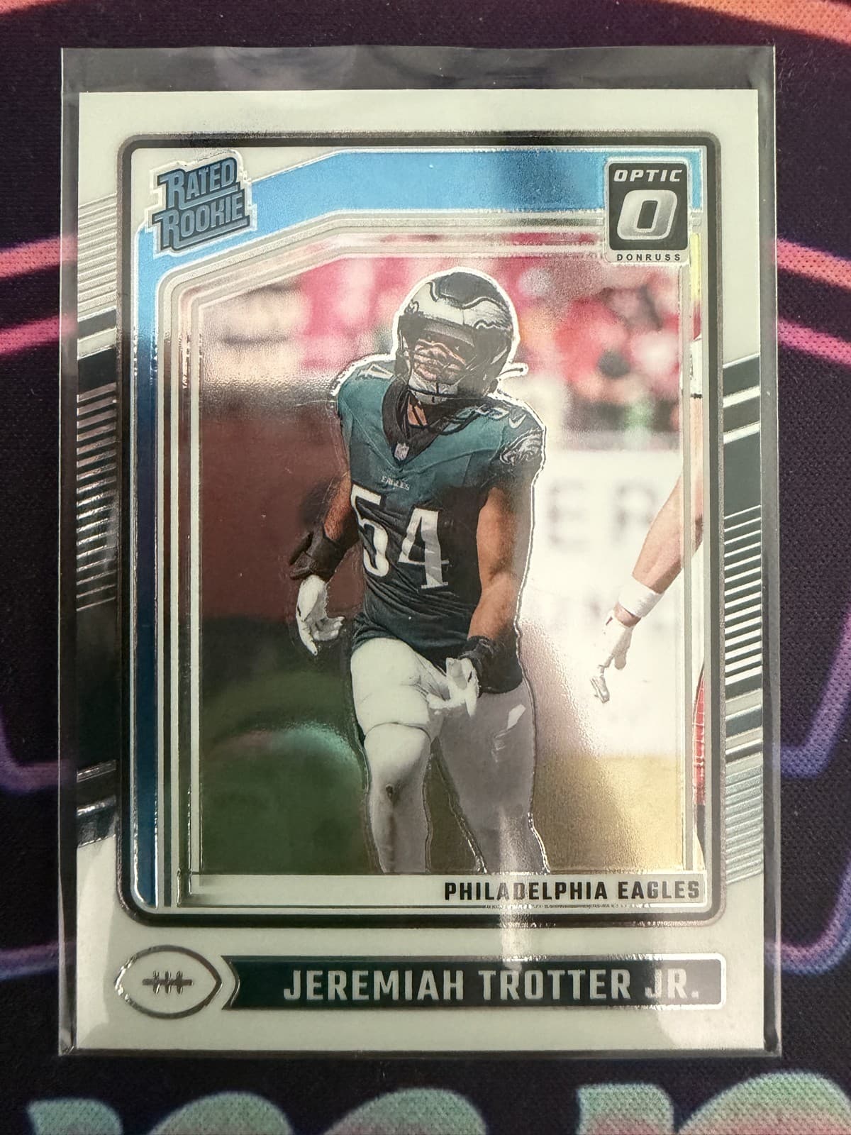 Jeremiah Trotter Jr. trading card