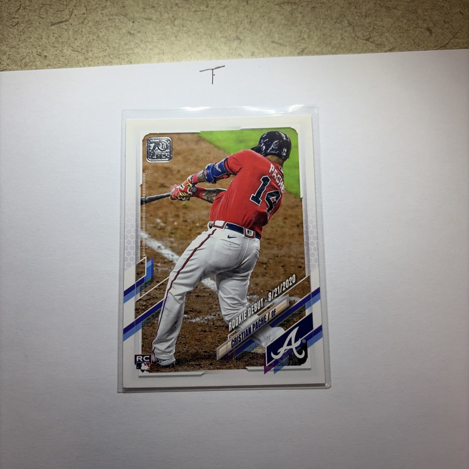 Cristian Pache 2021 topps Topps Update