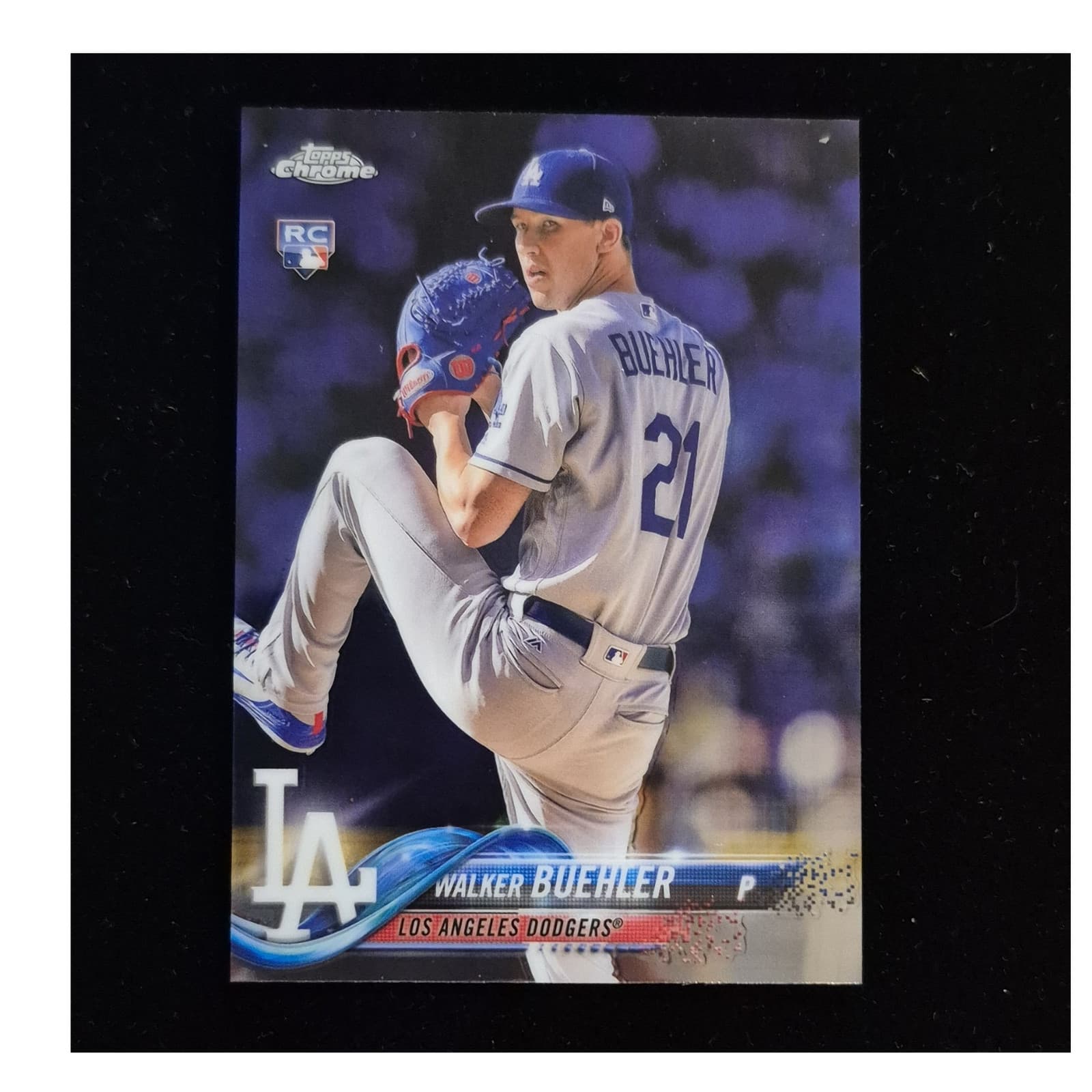Walker Buehler trading card