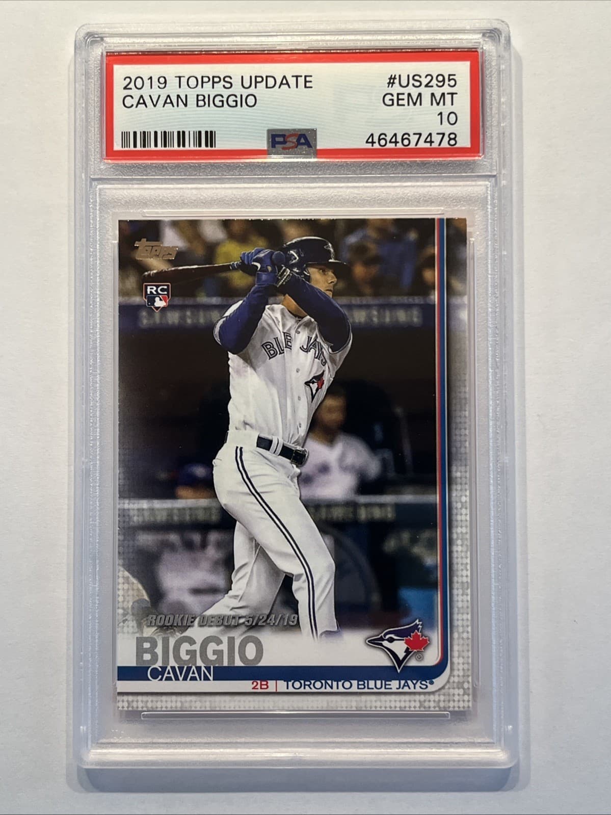 Cavan Biggio trading card