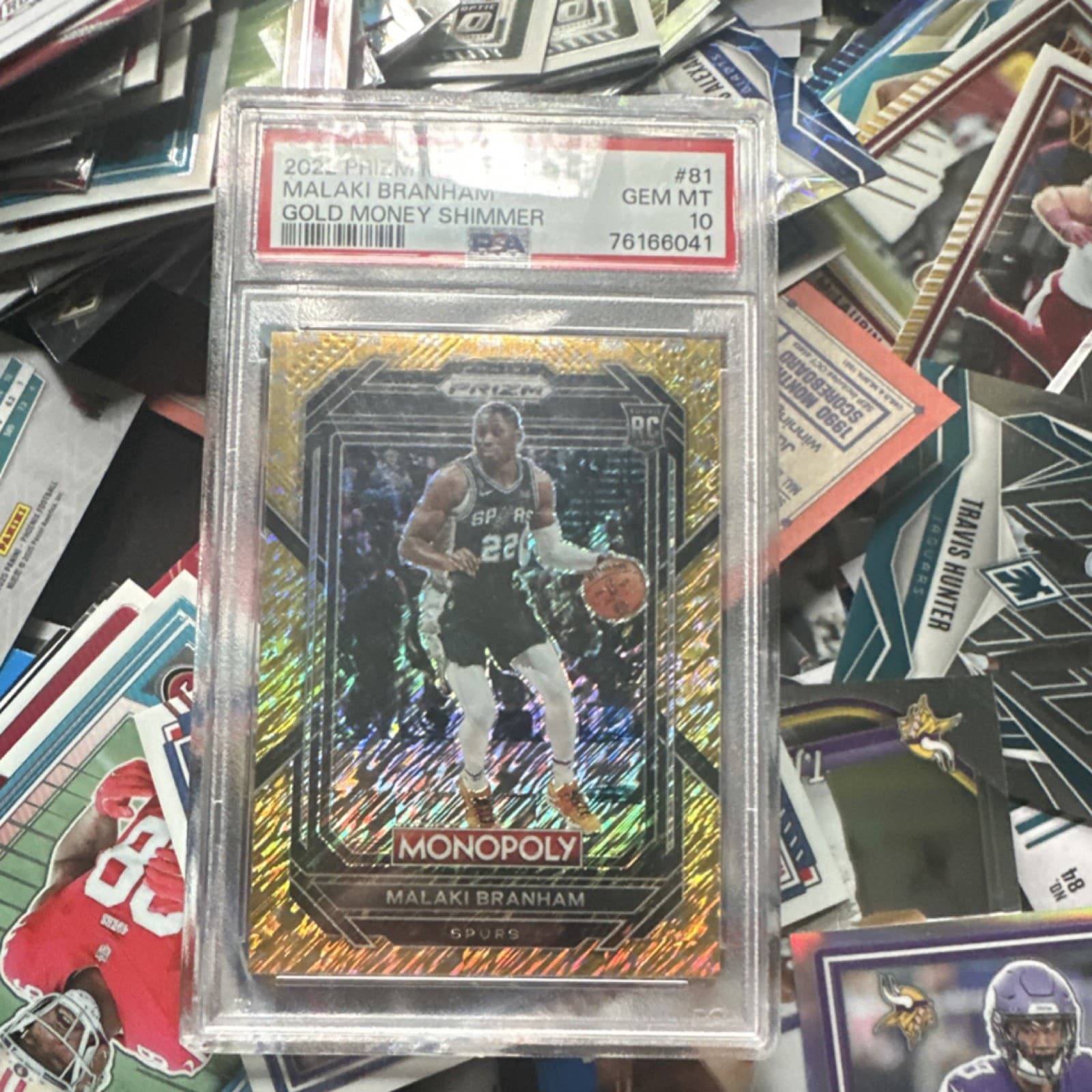 Malaki Branham 2022 panini Panini Prizm Monopoly