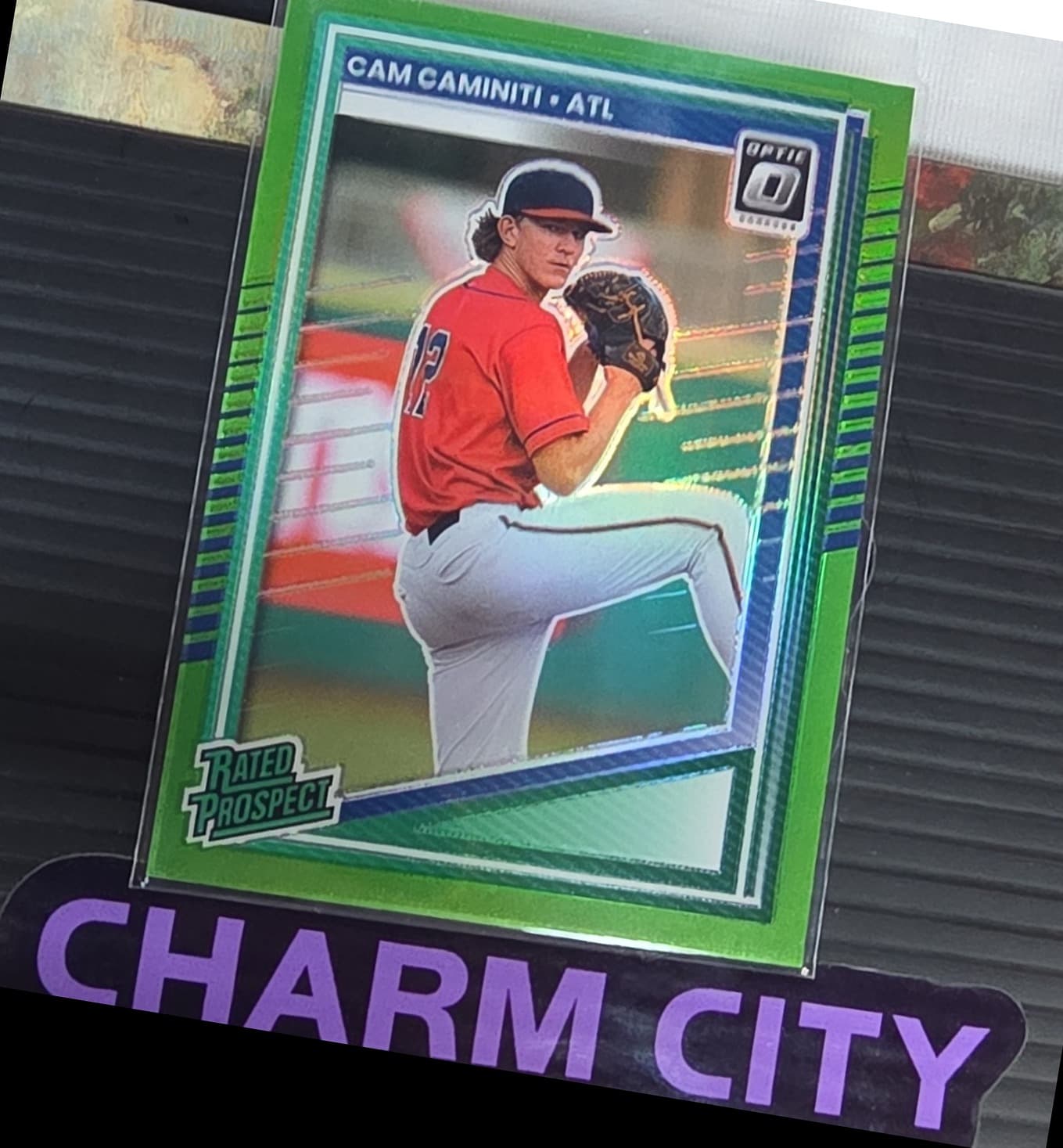 Cam Caminiti trading card