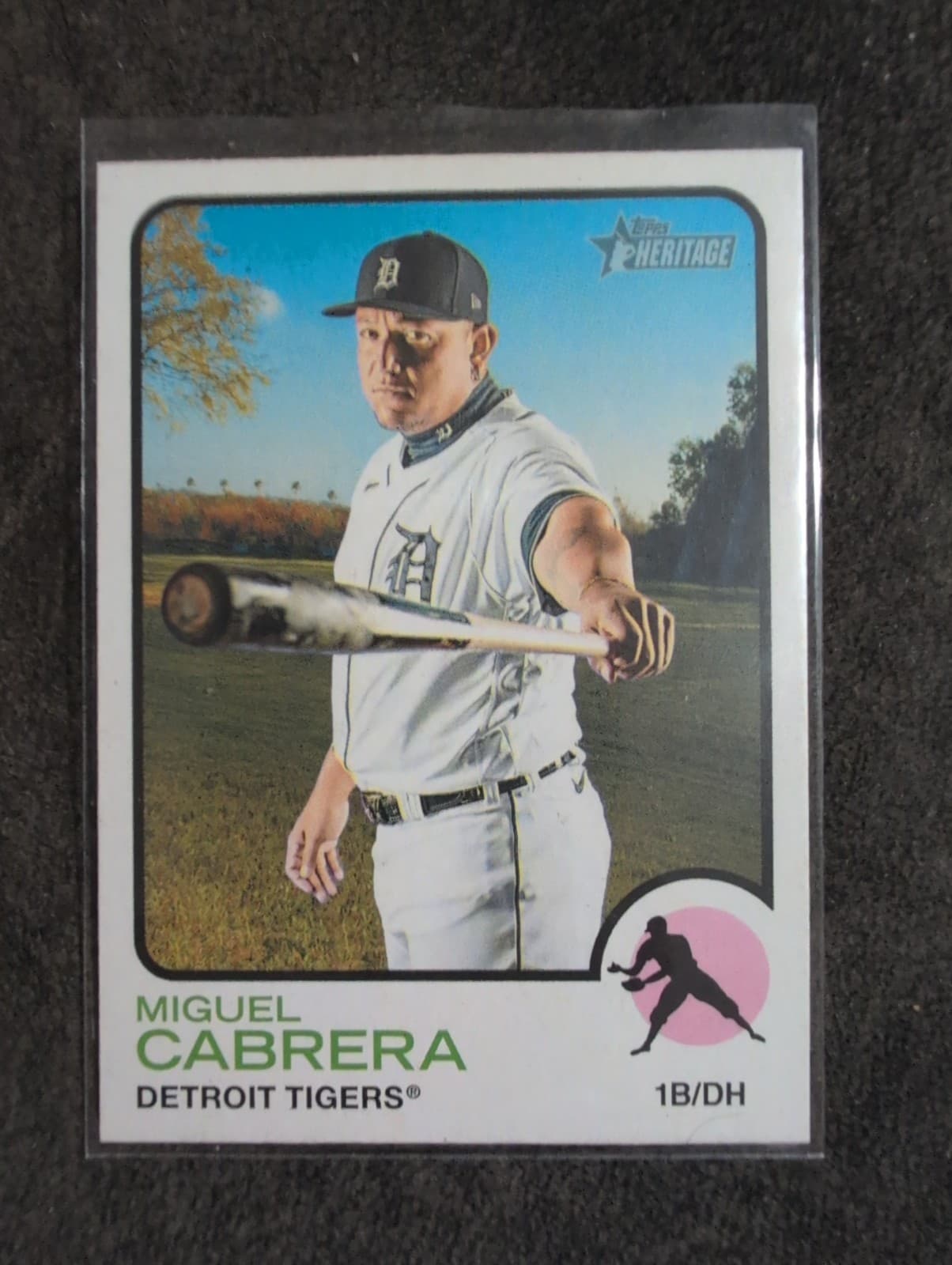 Miguel Cabrera trading card