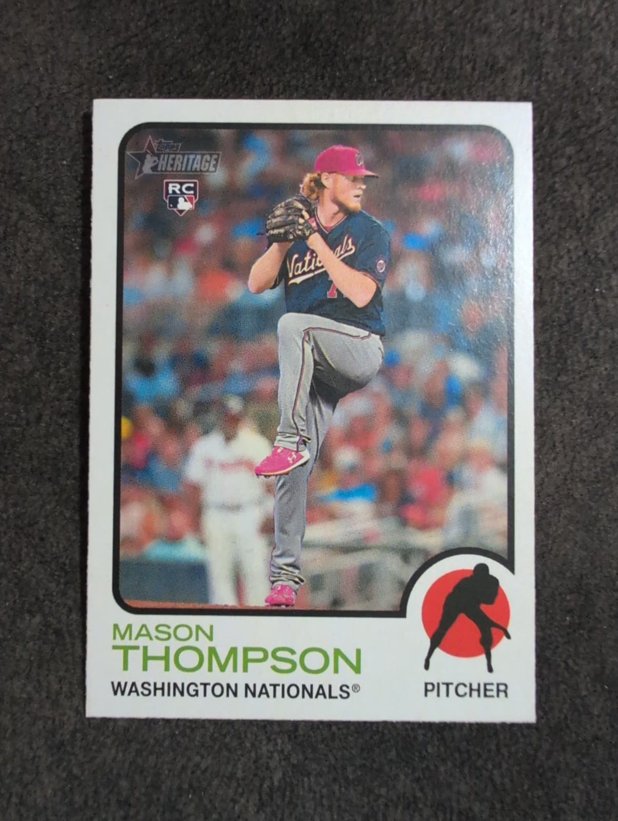 Mason Thompson trading card