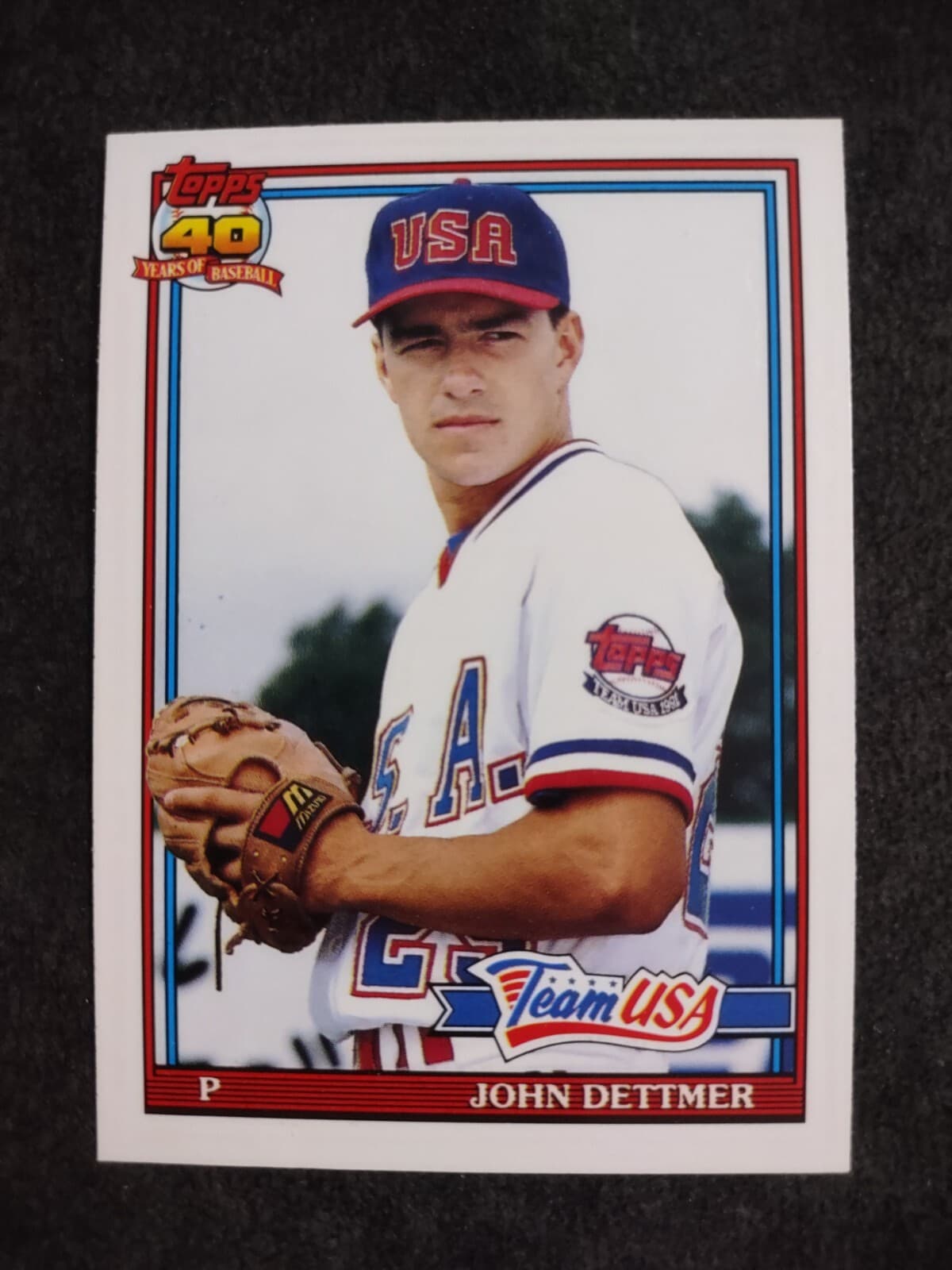 John Dettmer 1991 topps Topps Traded