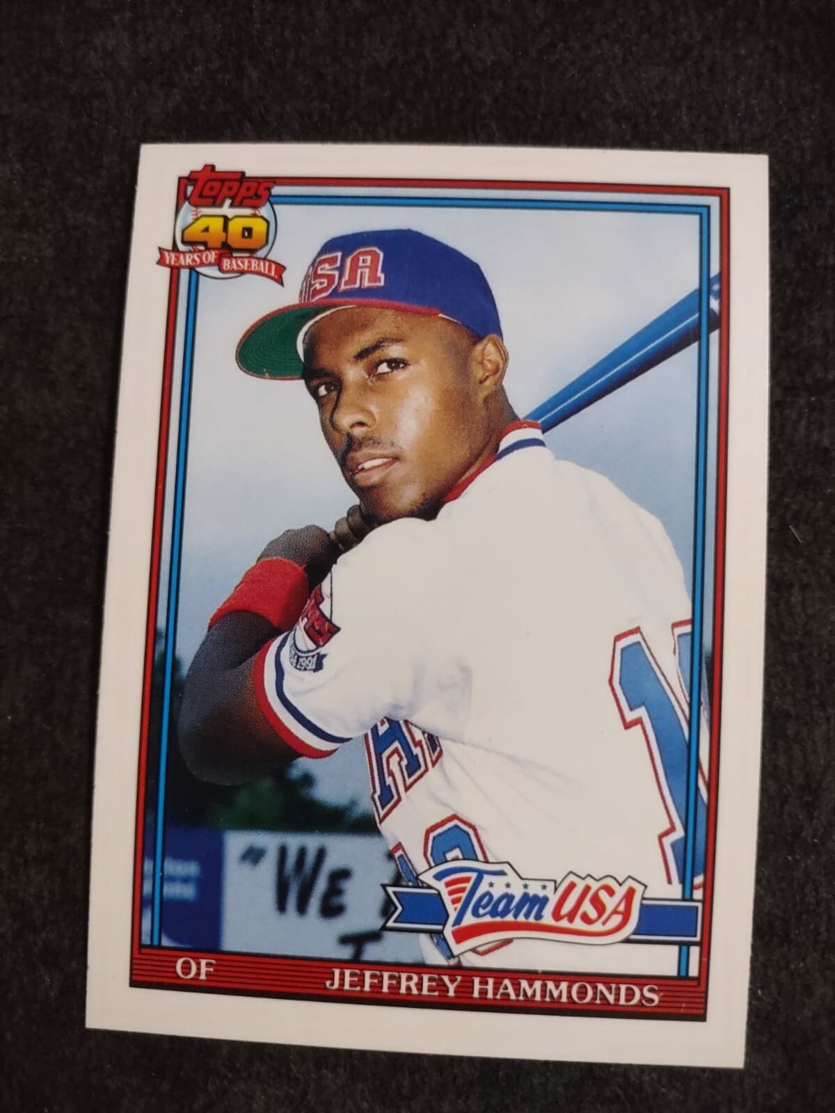 Jeffrey Hammonds trading card
