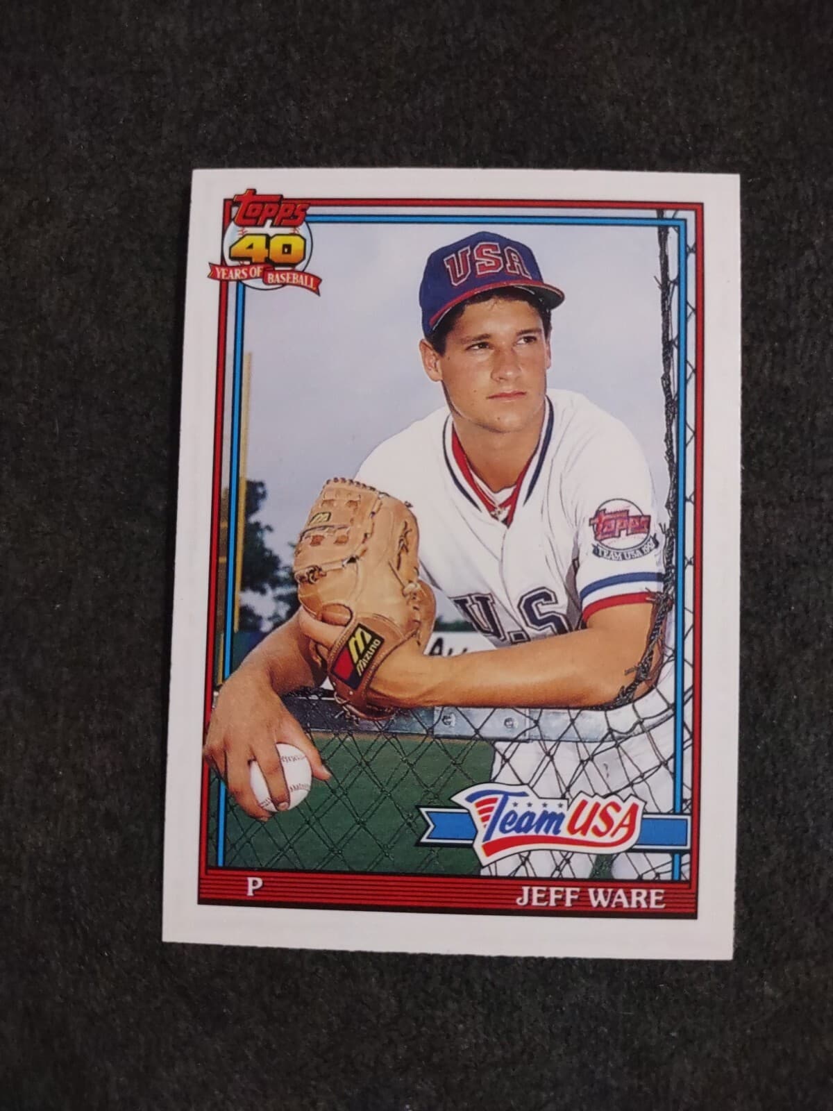 Jeff Ware trading card