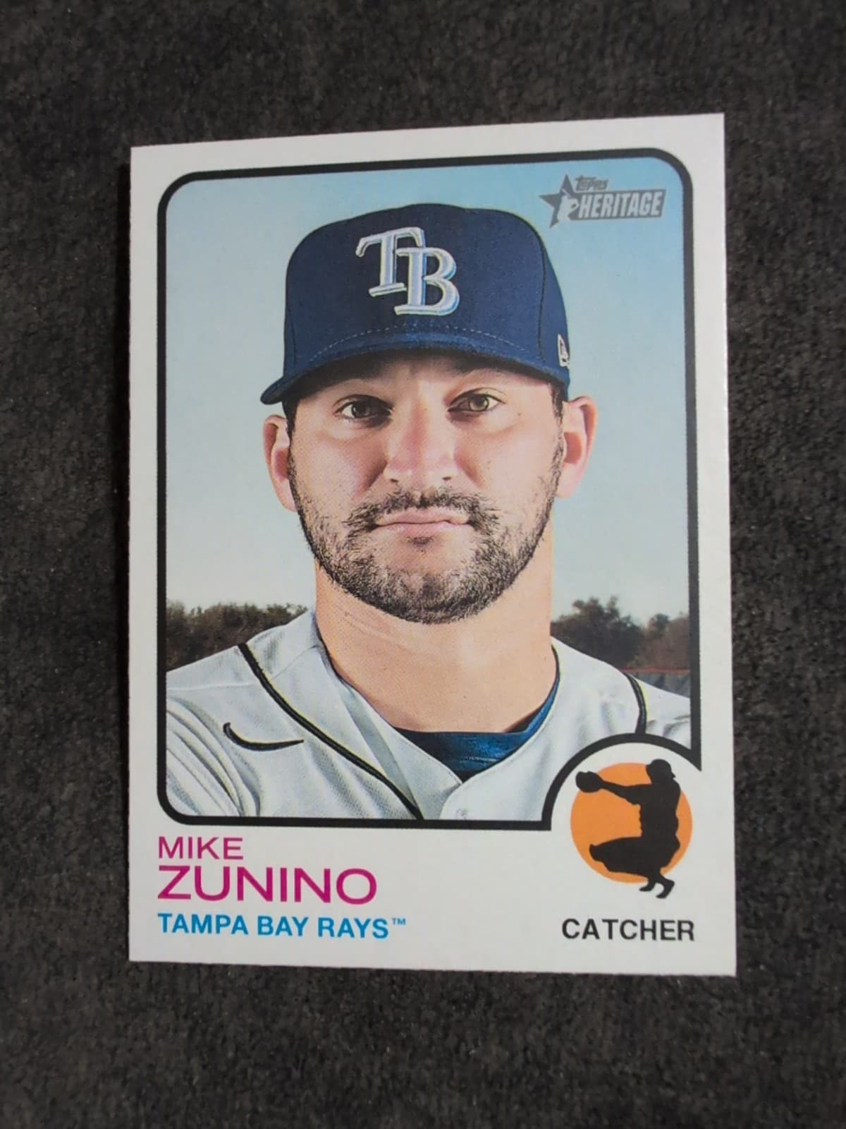 Mike Zunino trading card