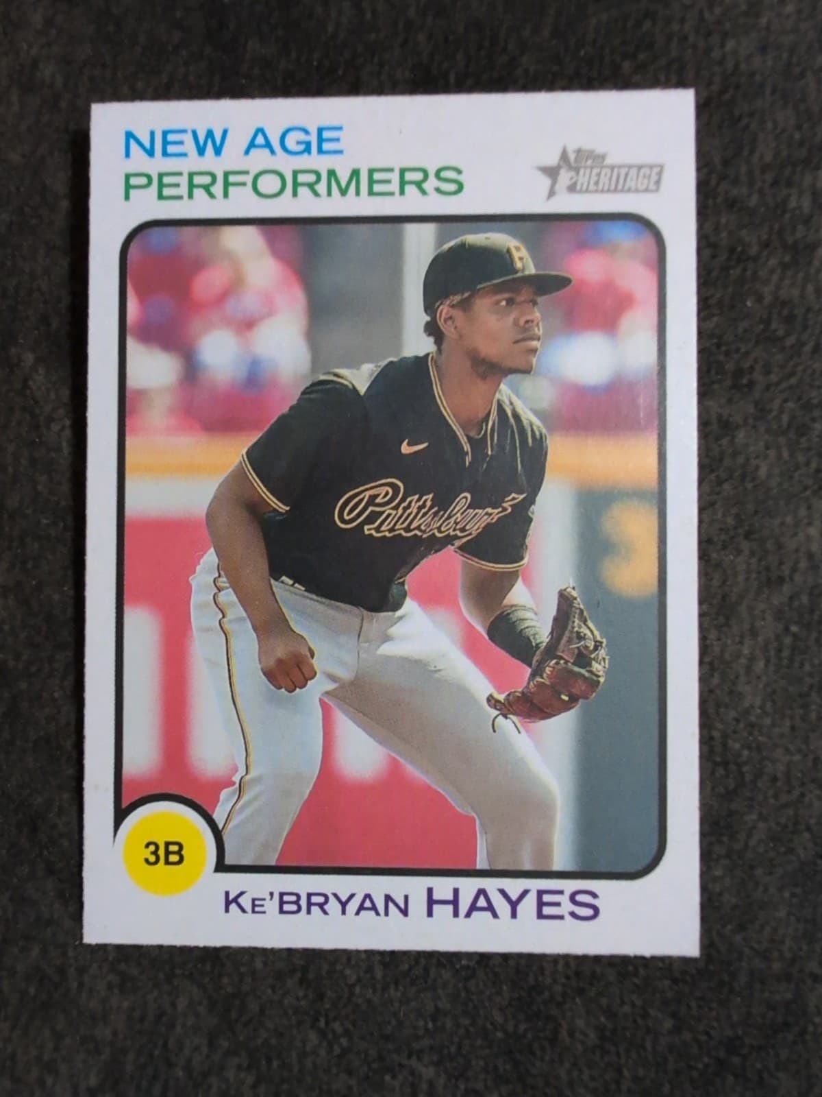 Ke'Bryan Hayes 2022 topps Topps Heritage