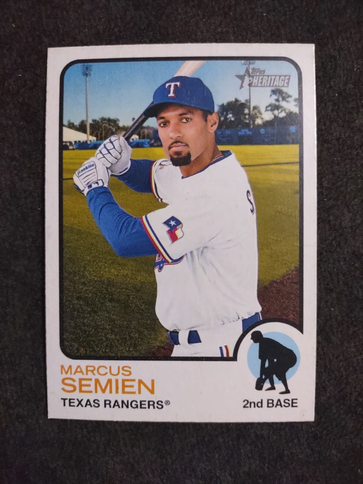 Marcus Semien 2022 topps Topps Heritage