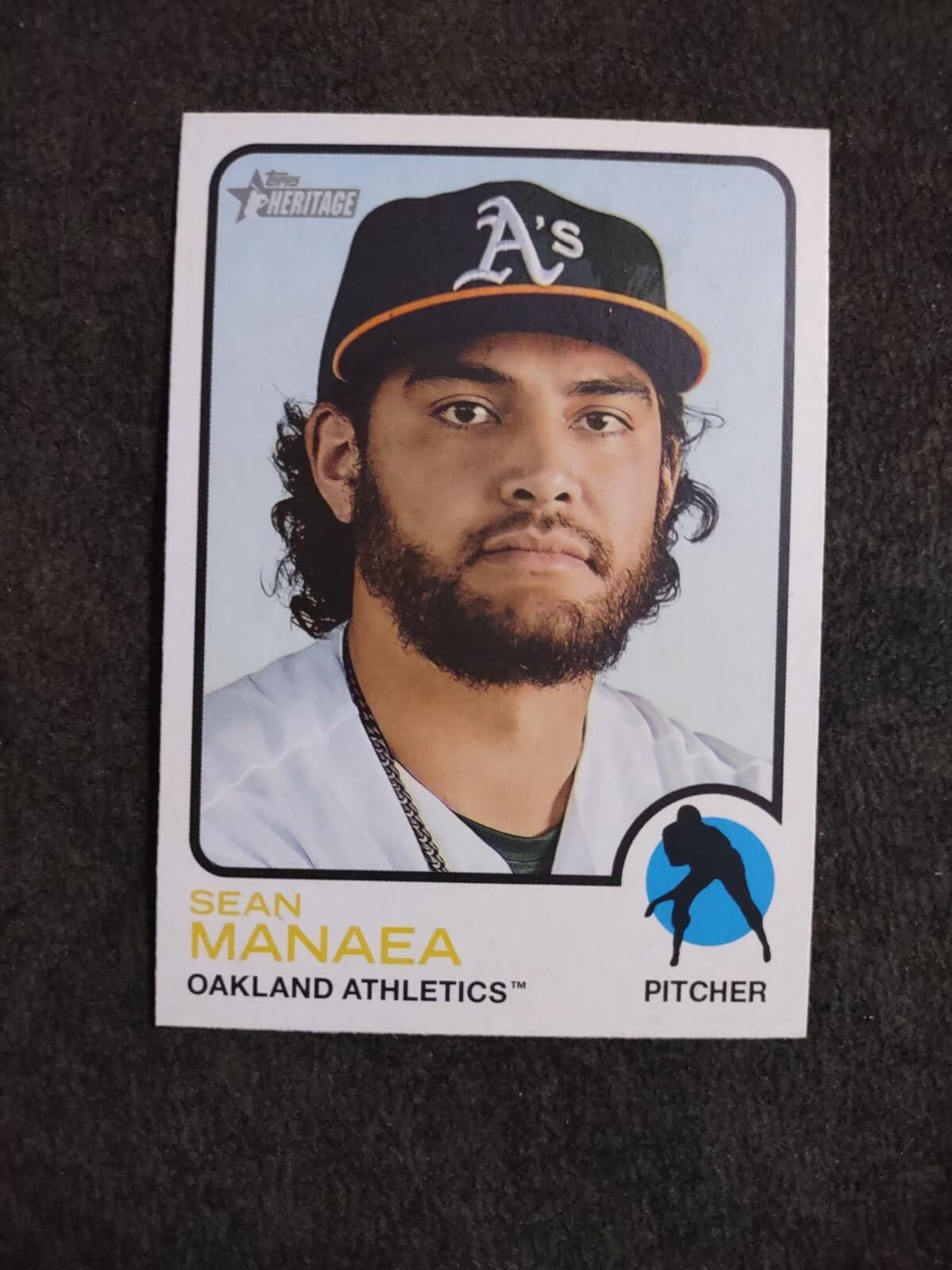 Sean Manaea trading card