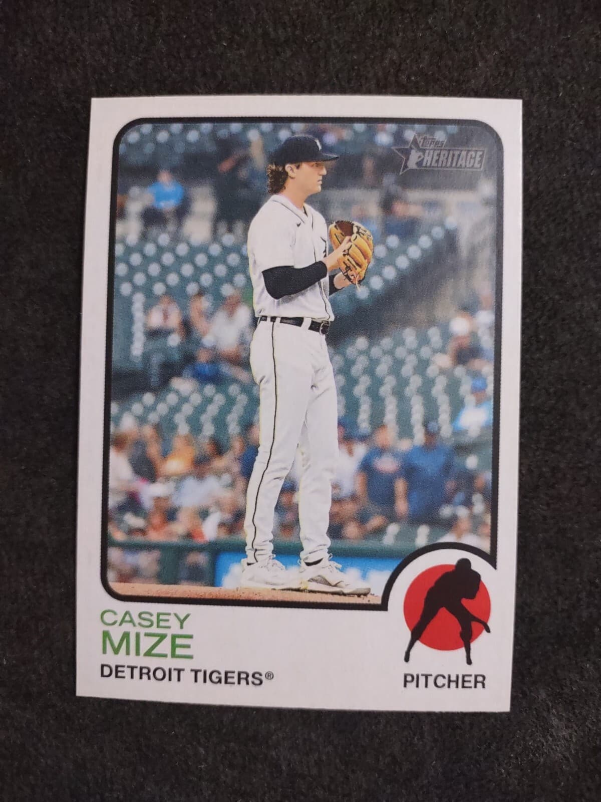 Casey Mize 2022 topps Topps Heritage
