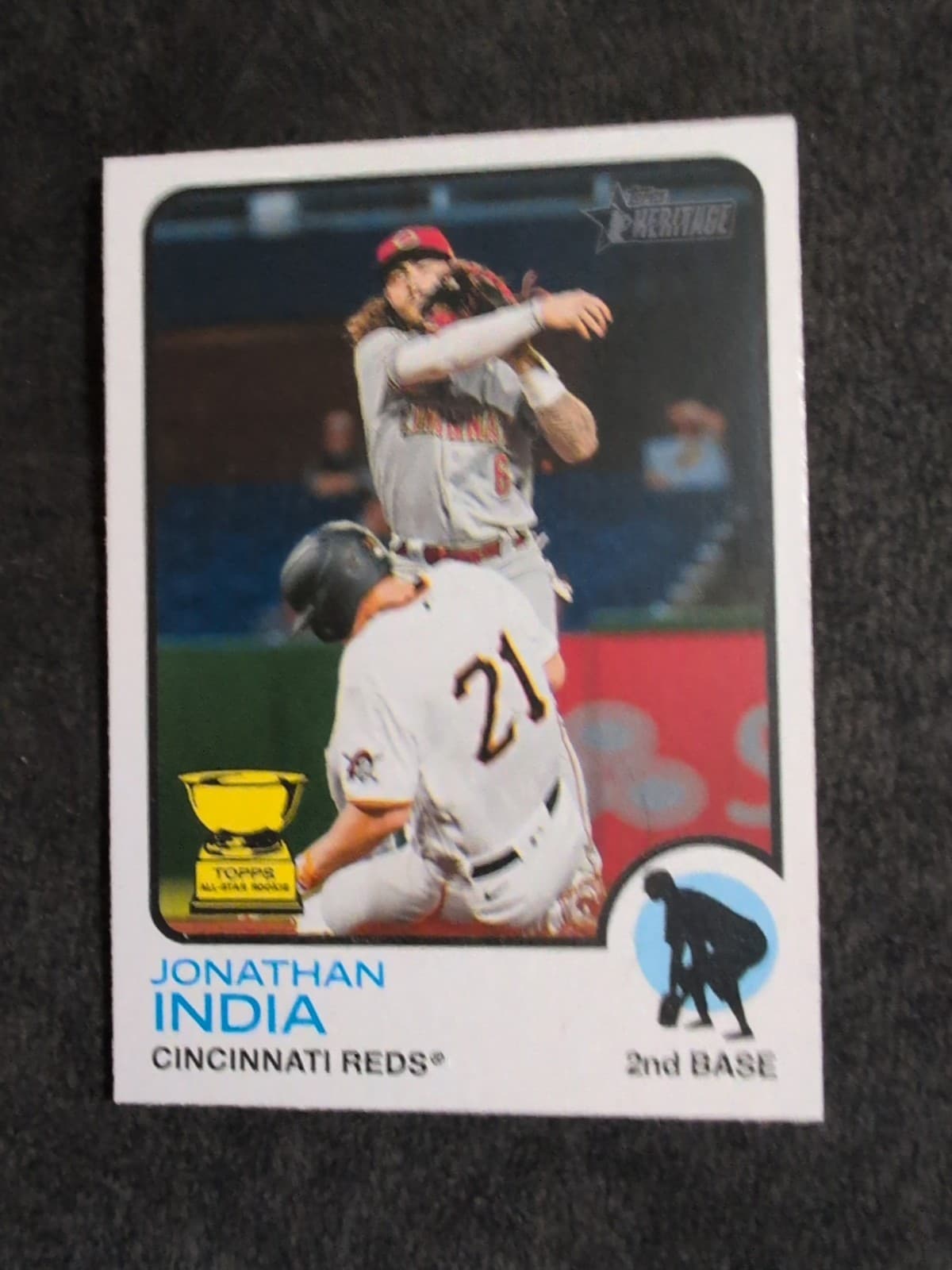 Jonathan India 2022 topps Topps Heritage