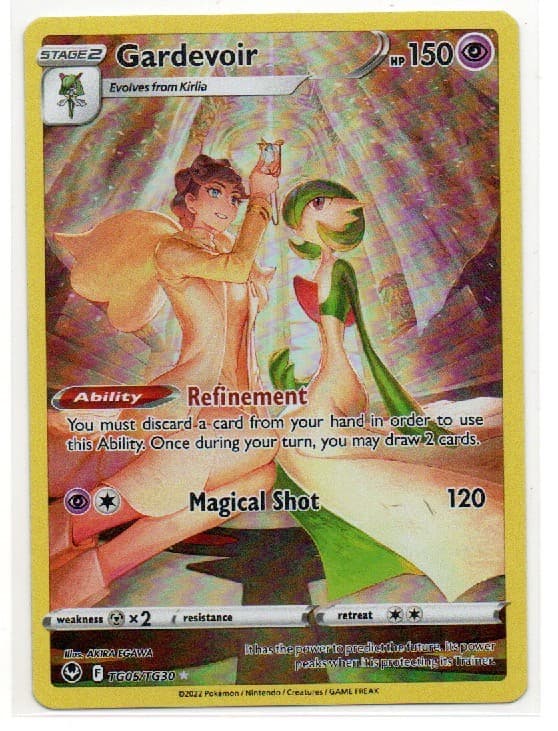 Gardevoir trading card