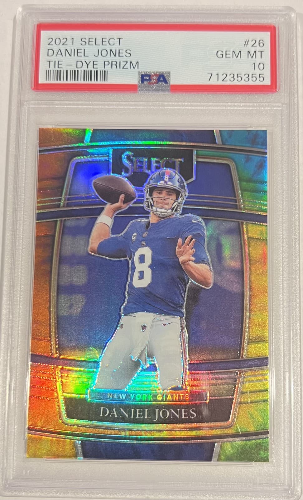 Daniel Jones 2021 panini