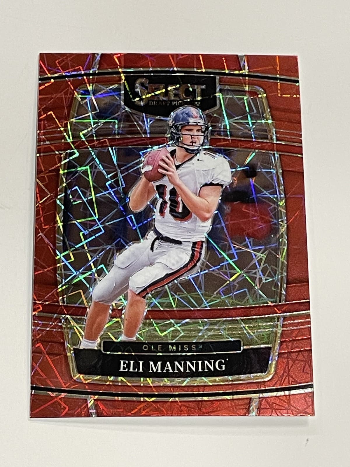 Eli Manning 2022 panini Panini Select Draft Picks