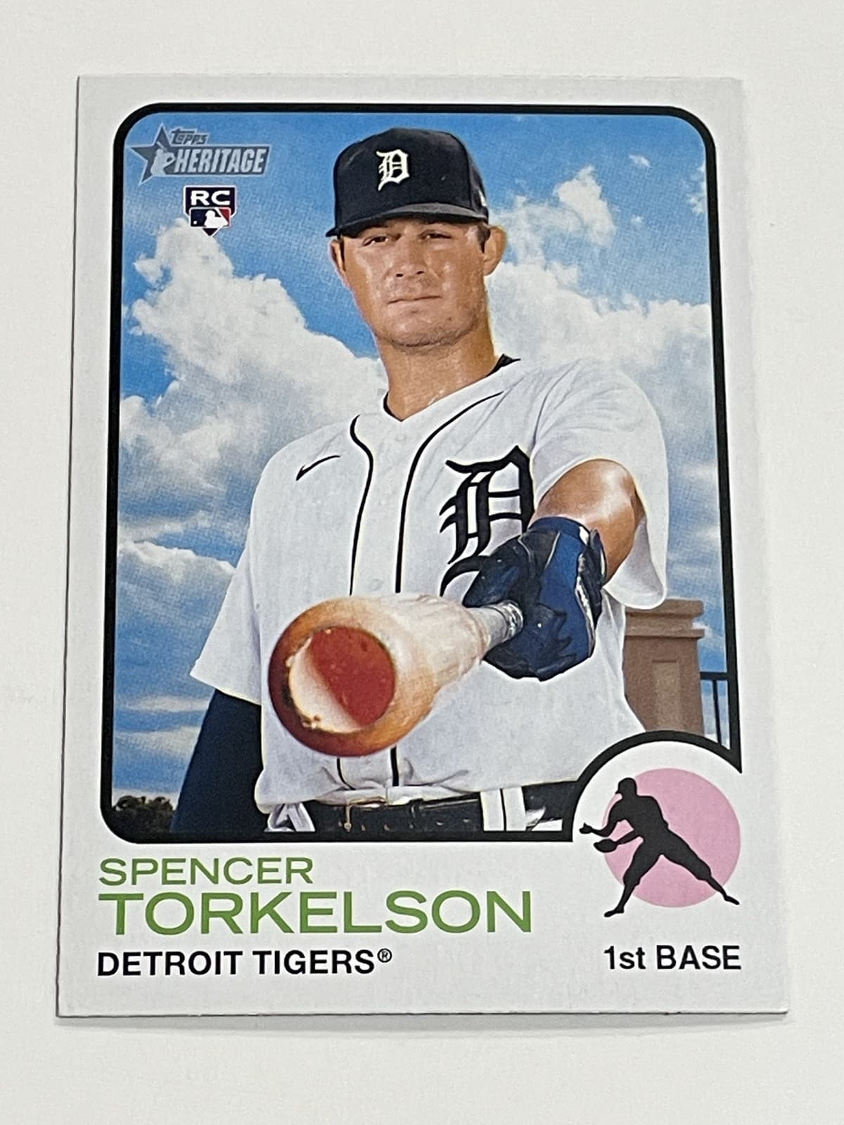 Spencer Torkelson 2022 topps Topps Heritage