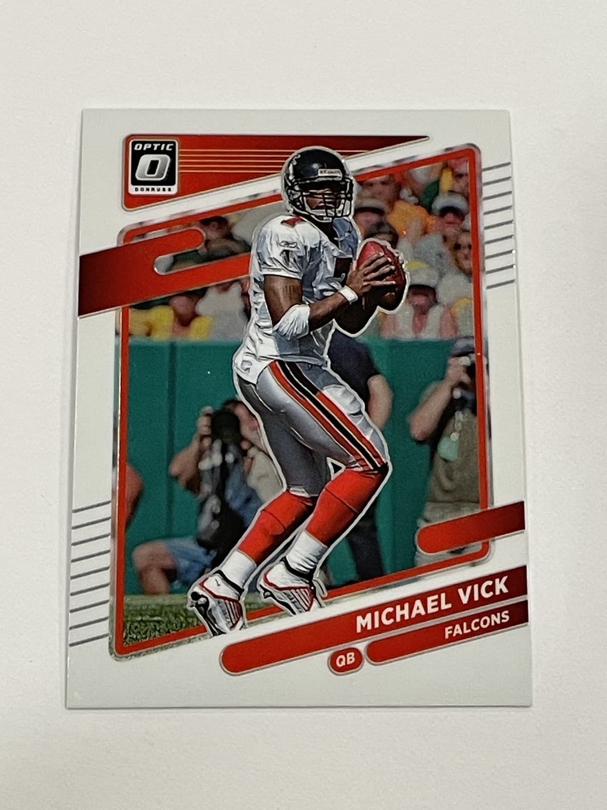 Michael Vick 2021 panini Donruss Optic