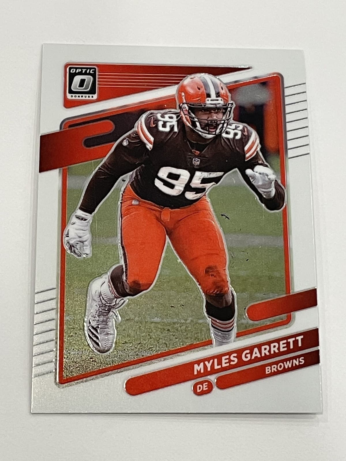 Myles Garrett 2021 panini Donruss Optic