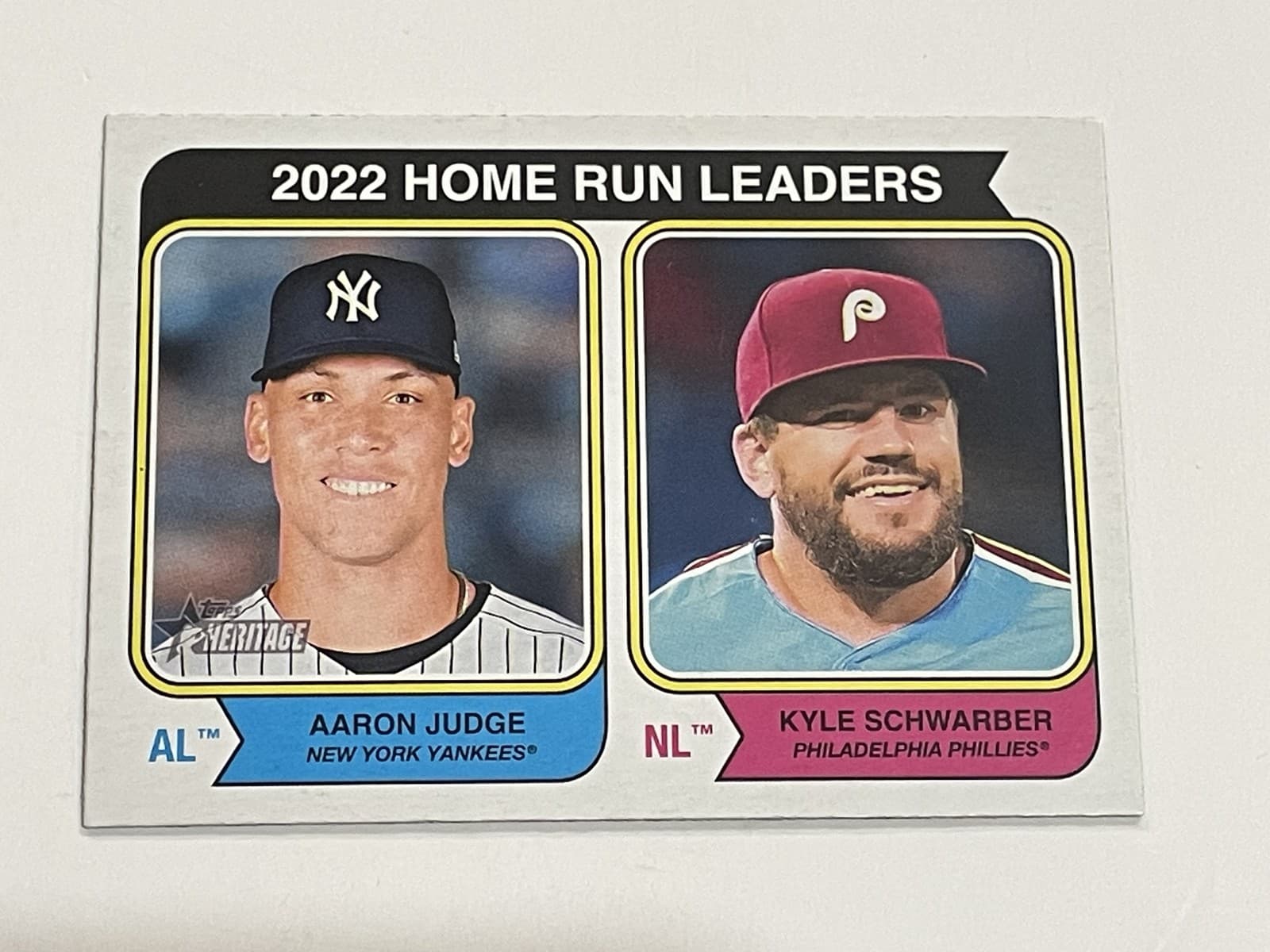 2022 Home Run Leaders (Aaron Judge / Kyle Schwarber) #202