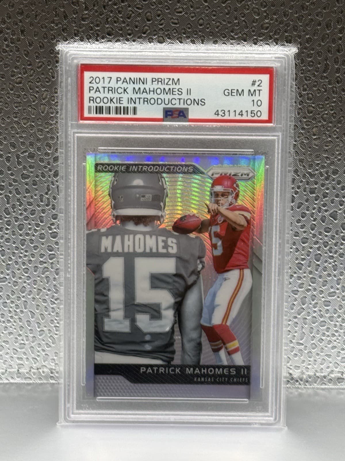 Mitchell Trubisky 2017 panini