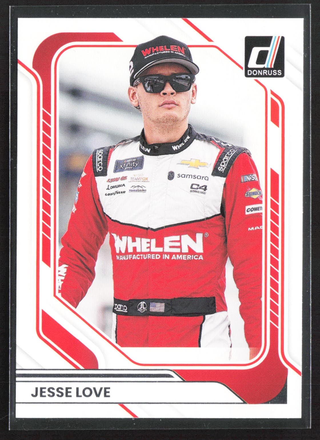 Jesse Love trading card