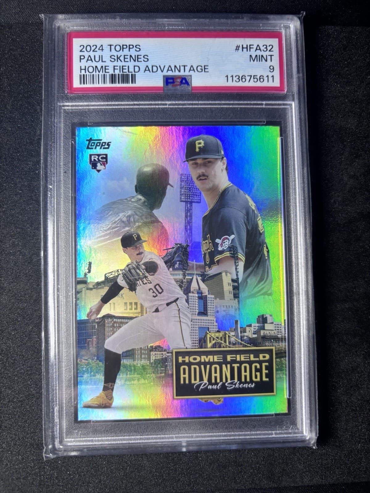 Paul Skenes 2024 topps Topps Update Home Field Advantage