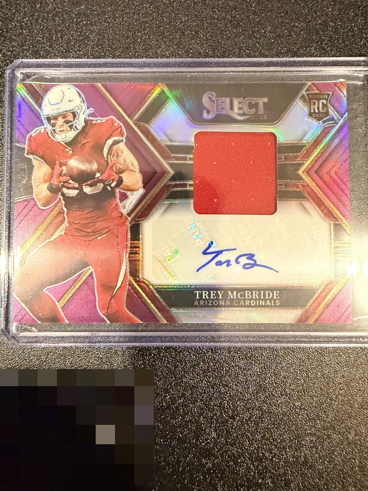 Trey McBride 2022 panini Panini Select