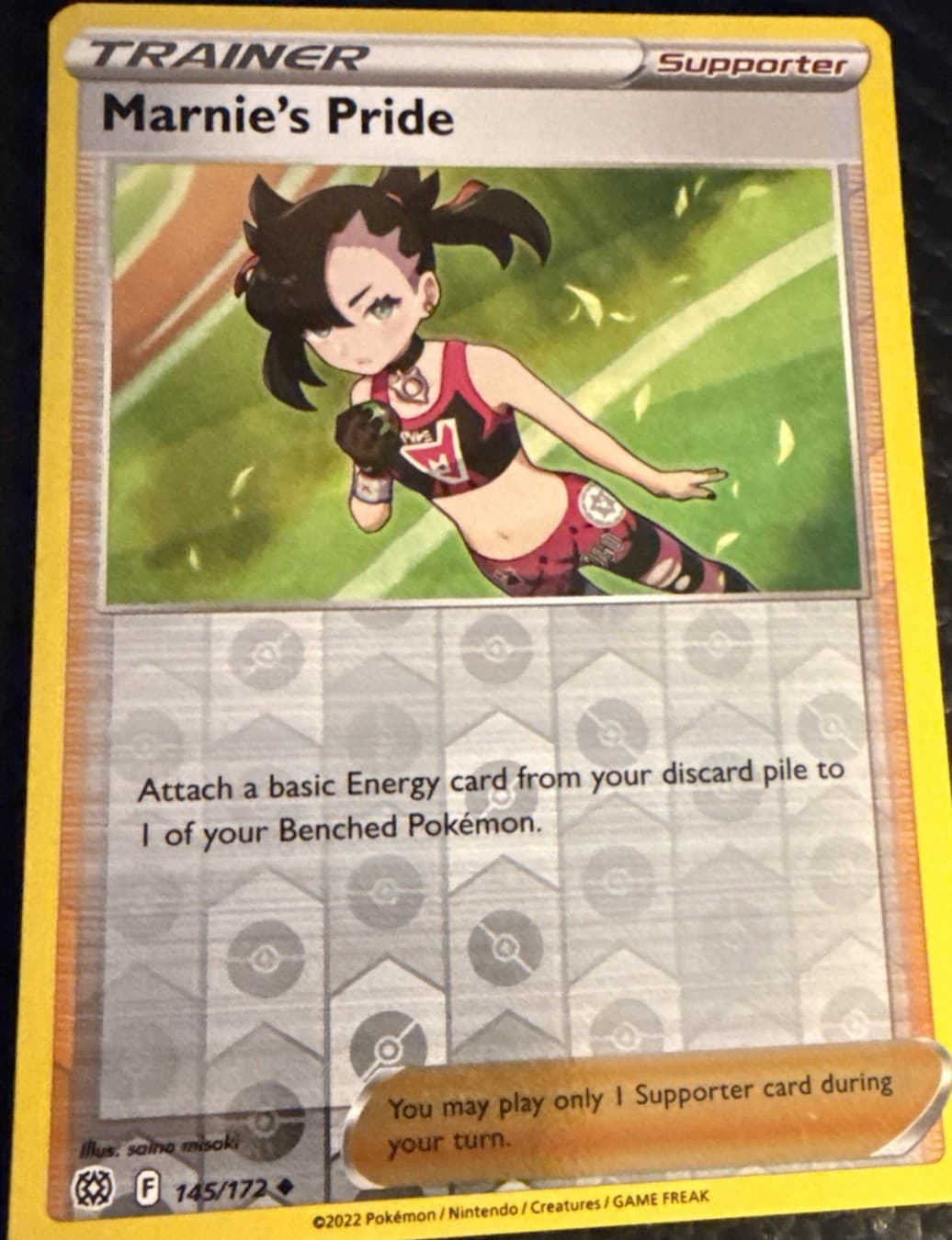 Marnie's Pride trading card