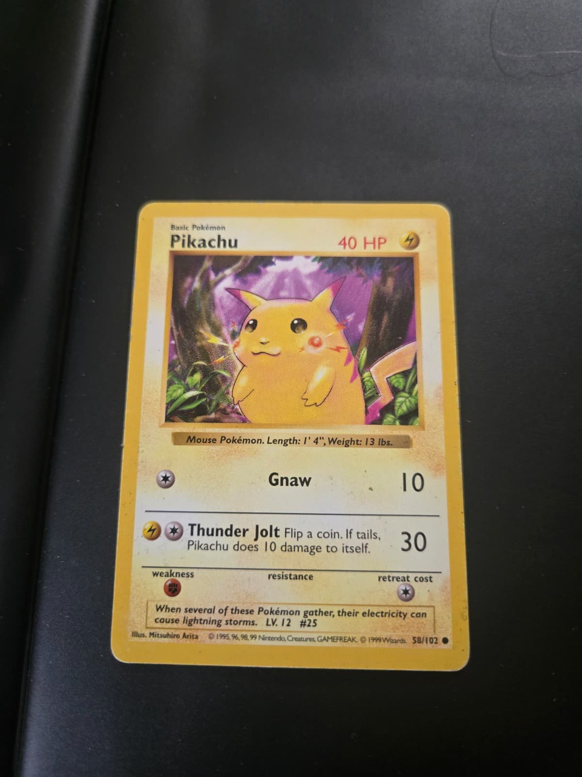 Pikachu 1999 pokemon_tcg
