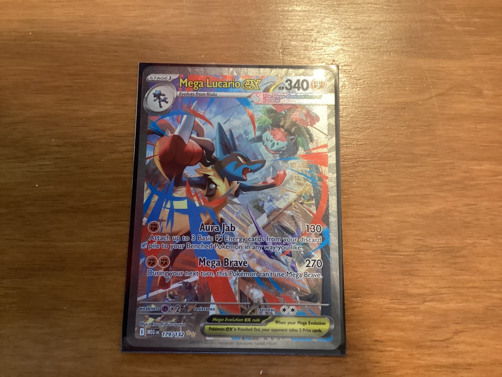 Mega Lucario Ex #179