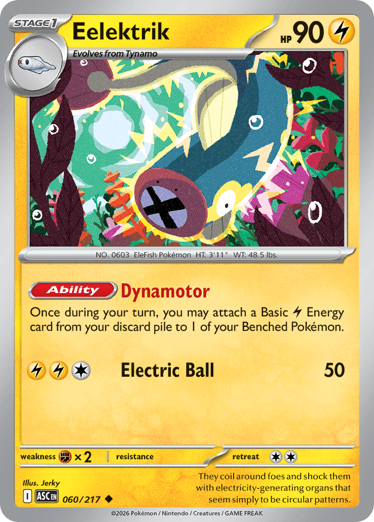 Eelektrik trading card