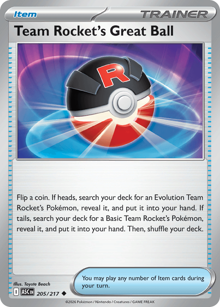 Team Rocket's Great Ball 2026 Mega