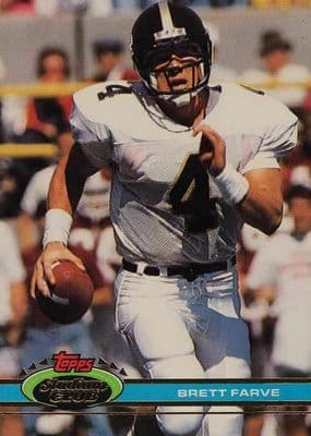 Brett Favre trading card