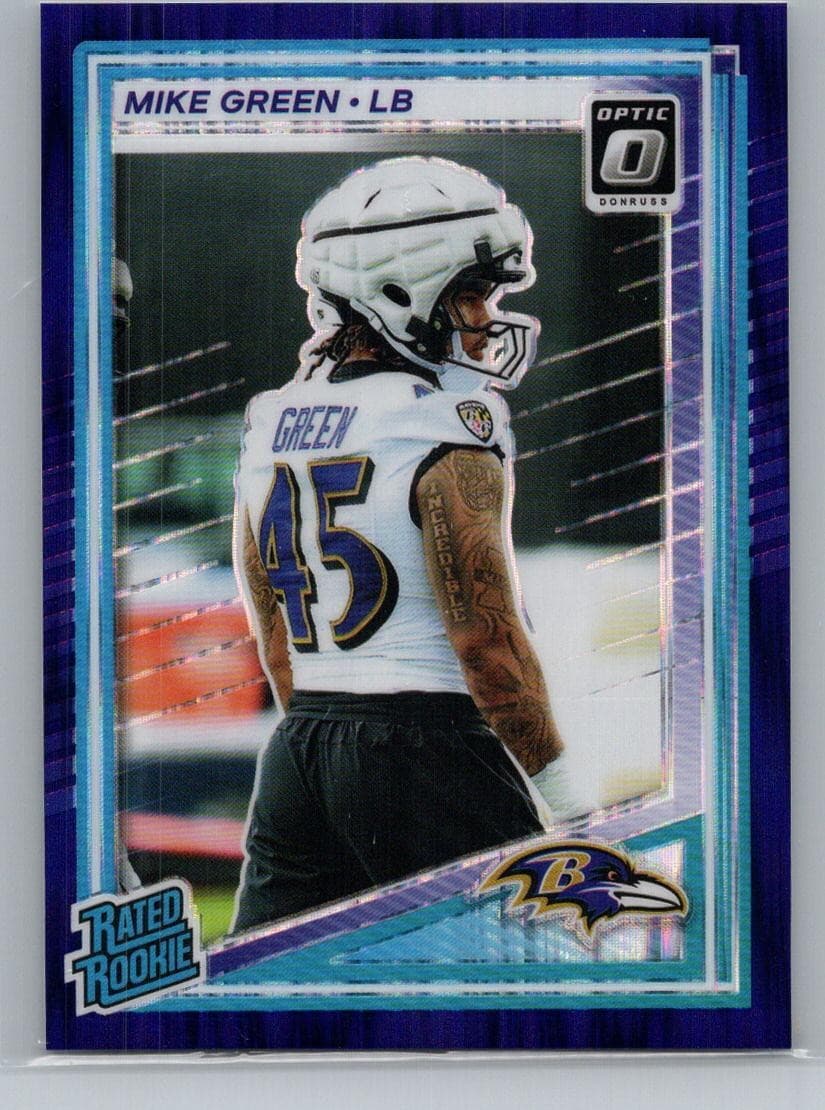 Mike Green trading card