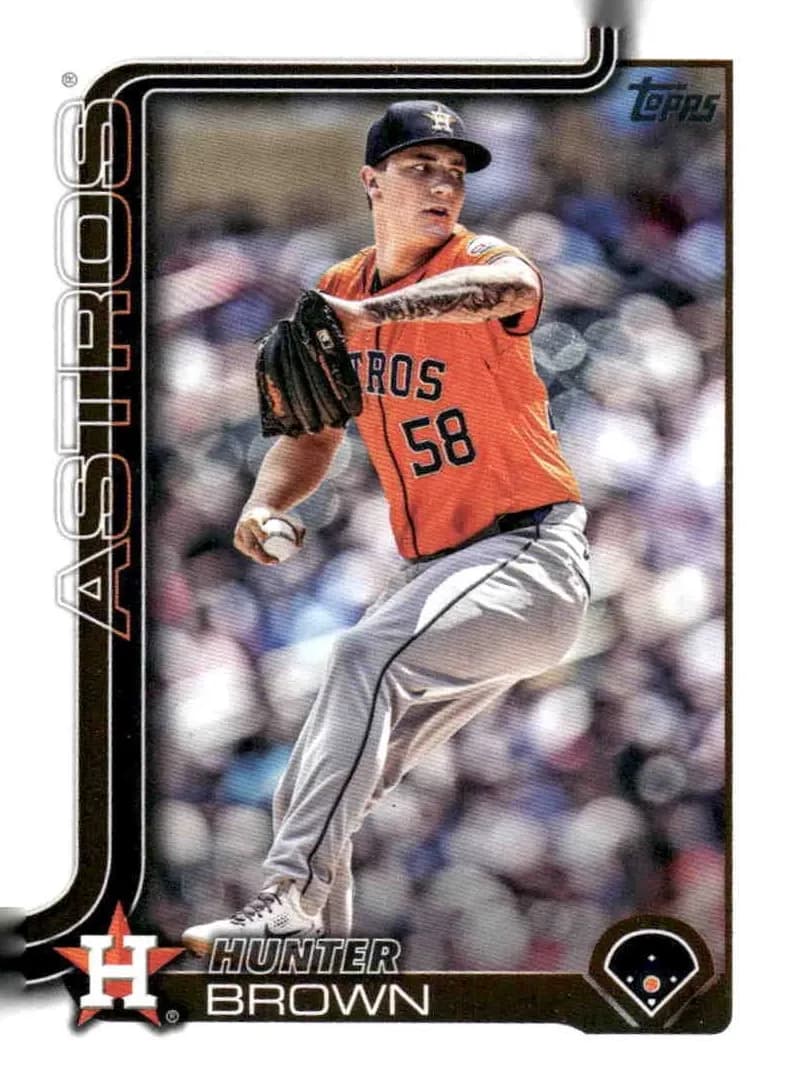 Hunter Brown 2025 topps Topps