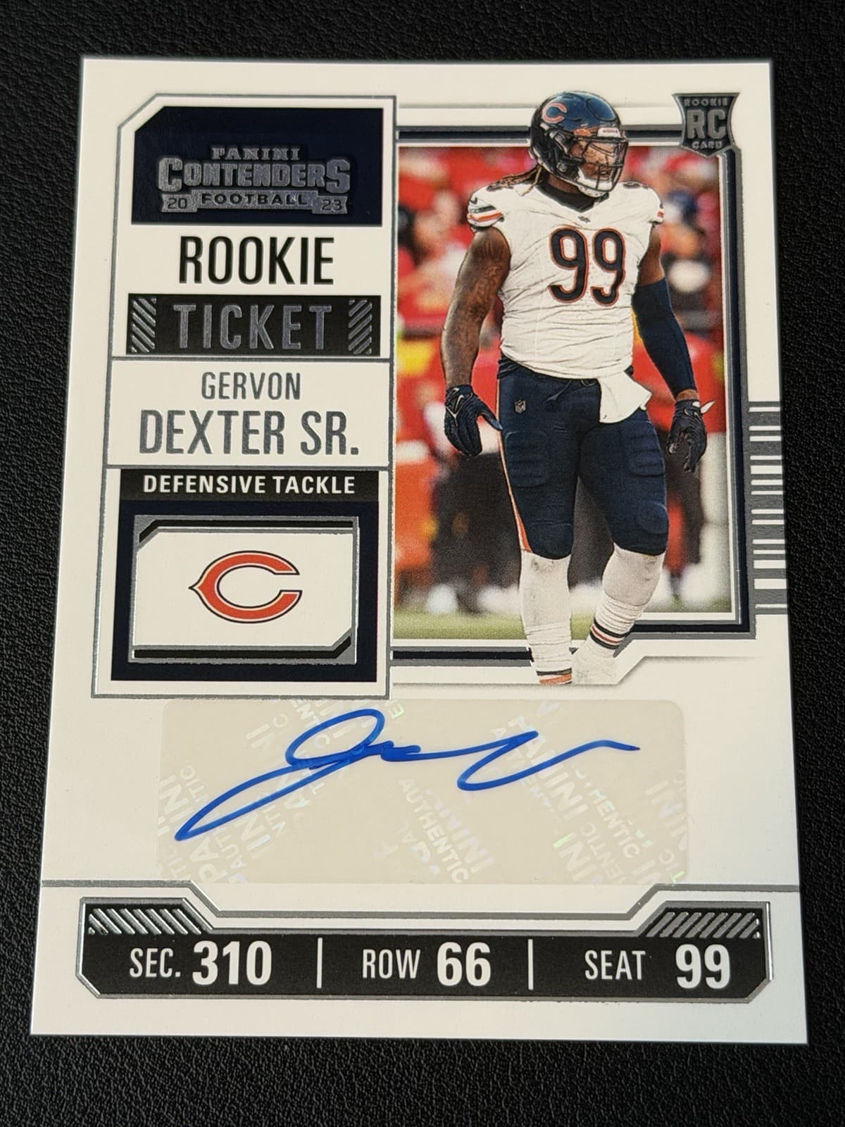 Gervon Dexter Sr. trading card