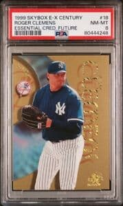 Roger Clemens 1999 fleer