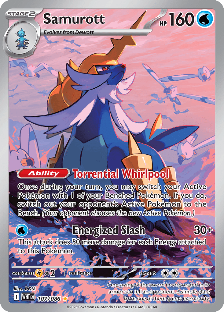 Samurott #107