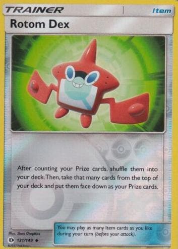 Rotom Dex trading card