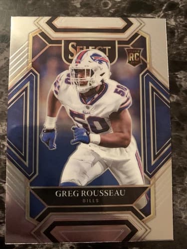 Greg Rousseau trading card