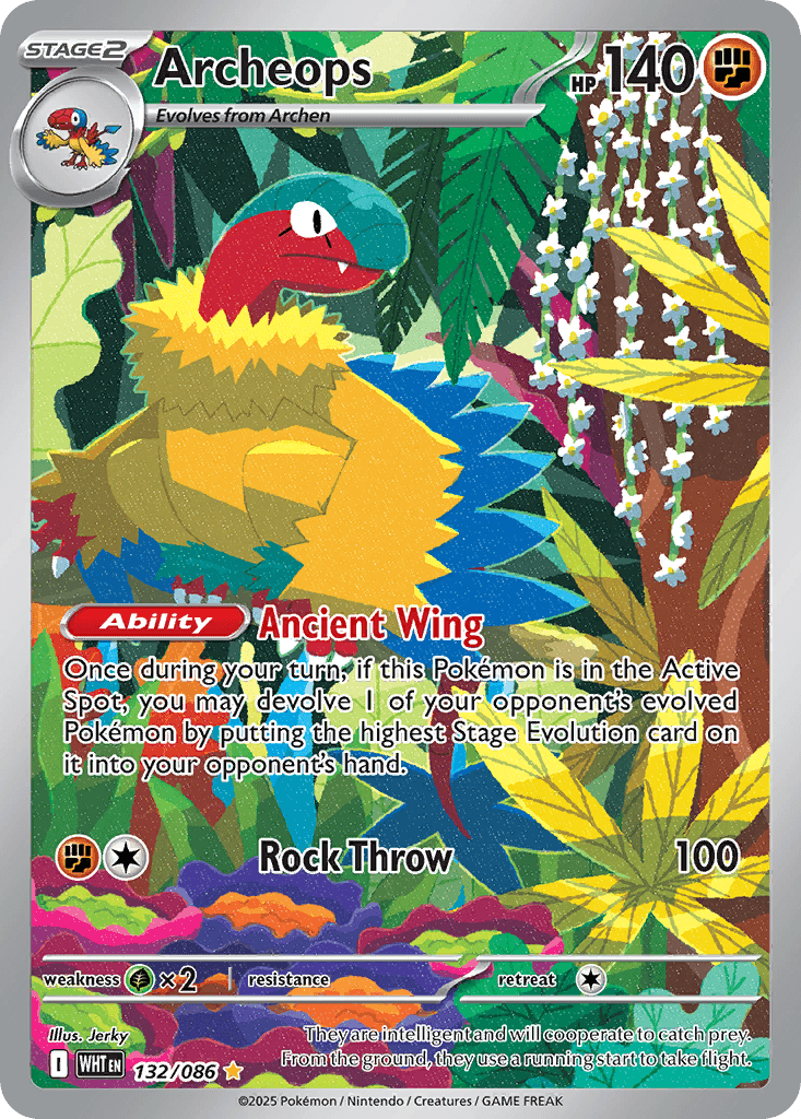 Archeops trading card