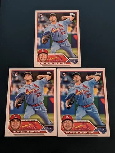 Matthew Liberatore trading card