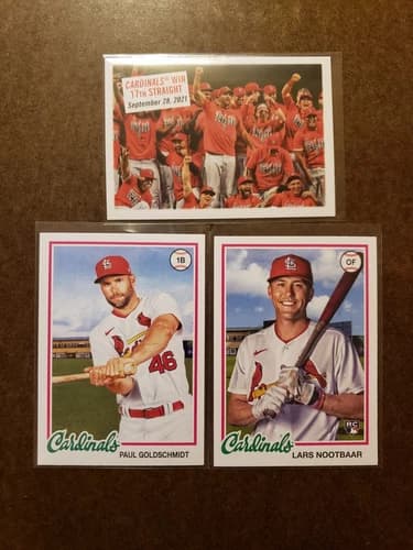 Paul Goldschmidt 2022 topps